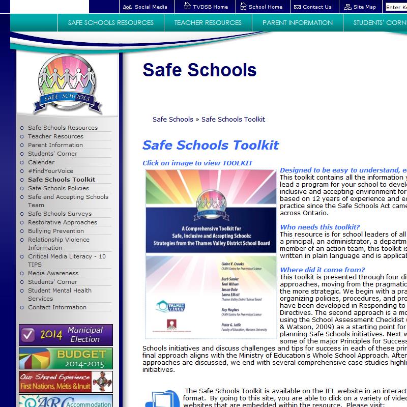 Safe Schools Toolkit