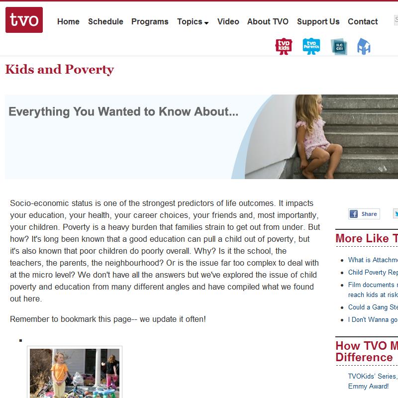 Kids and Poverty