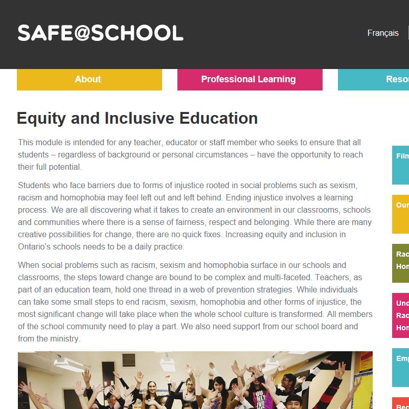 Website: Teacher Equity Resources