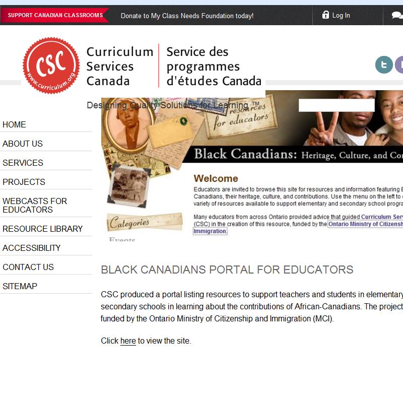 Portal to Black Canadian Resources