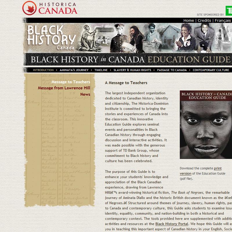 Resources for Black History